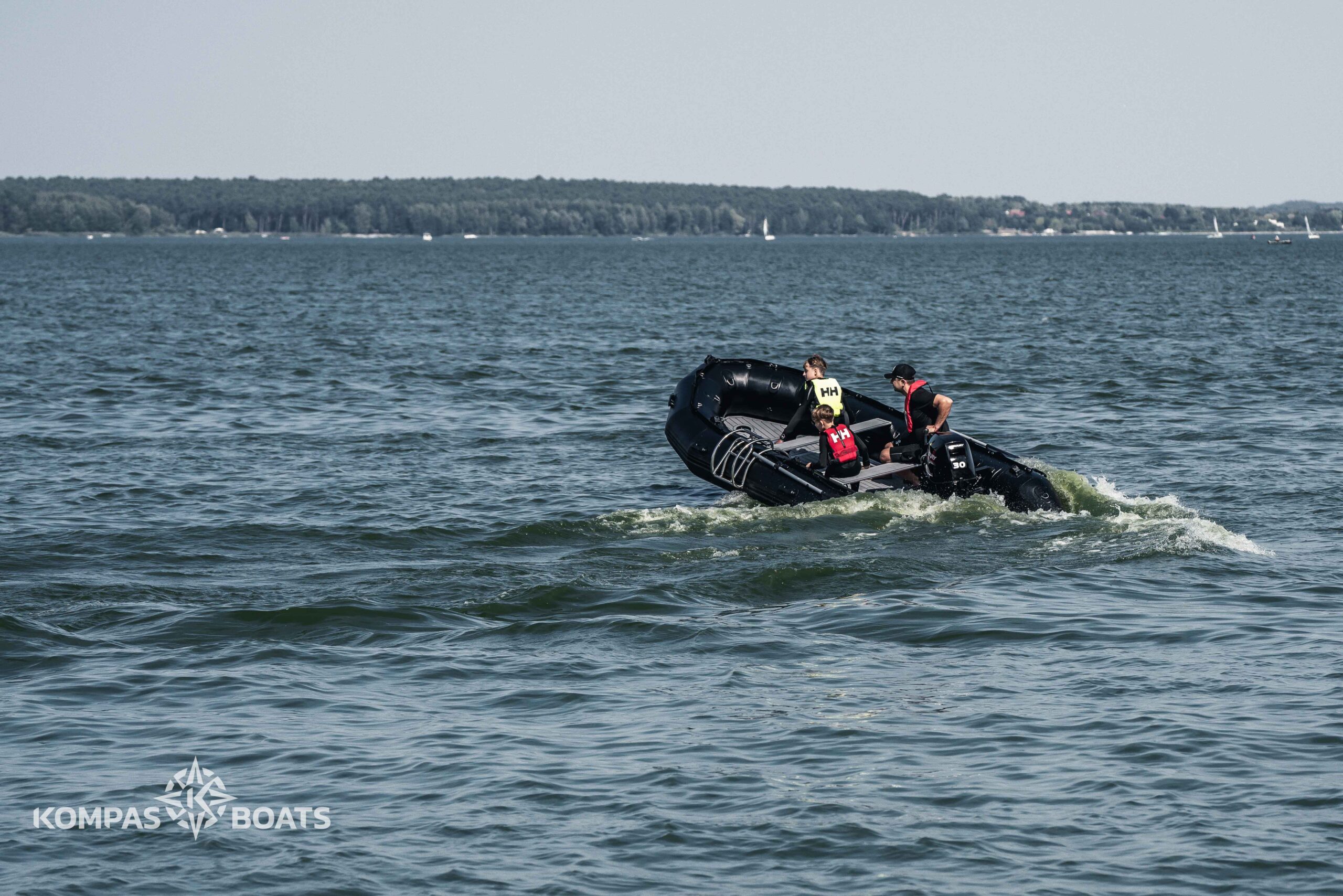 Ponton Kompas Boats KB320 + podłoga ALU + pawęż ALU - obrazek 17