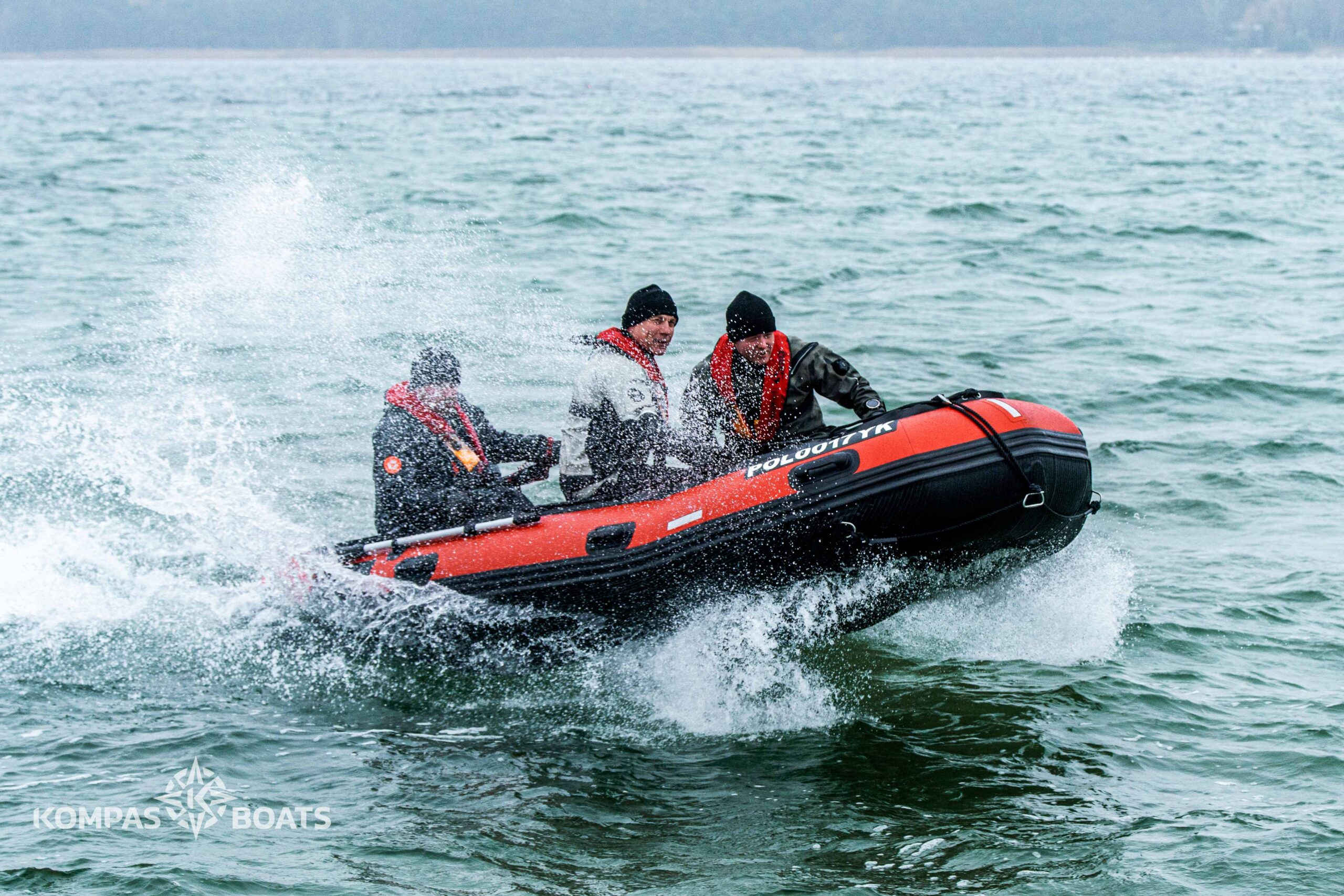 Ponton Kompas Boats KB320 + podłoga ALU + pawęż ALU - obrazek 16