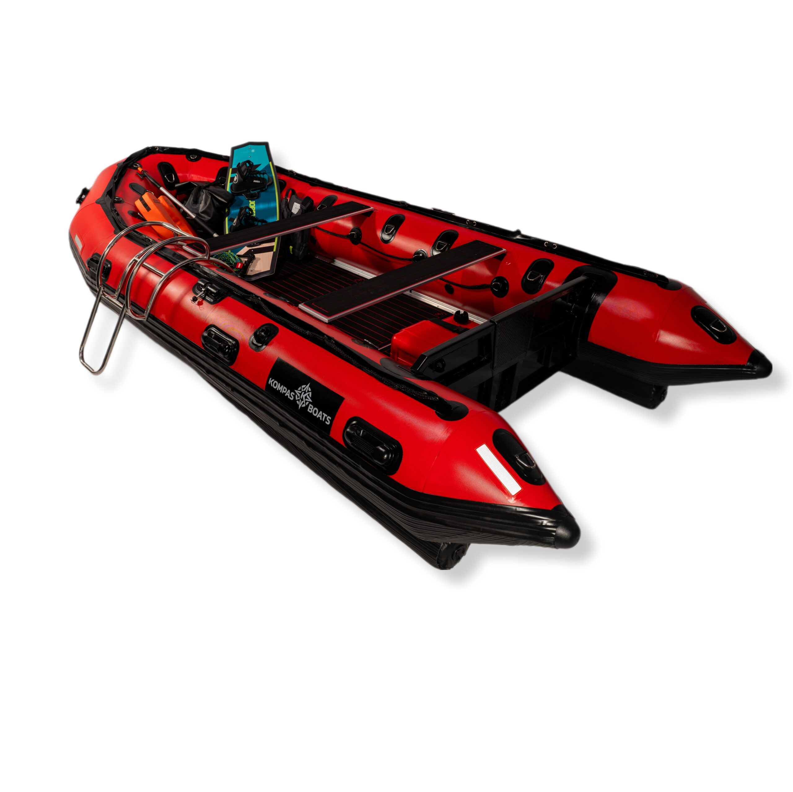 Ponton Kompas Boats KBSHD460 + podłoga ALU+EVA + pawęż ALU - obrazek 7