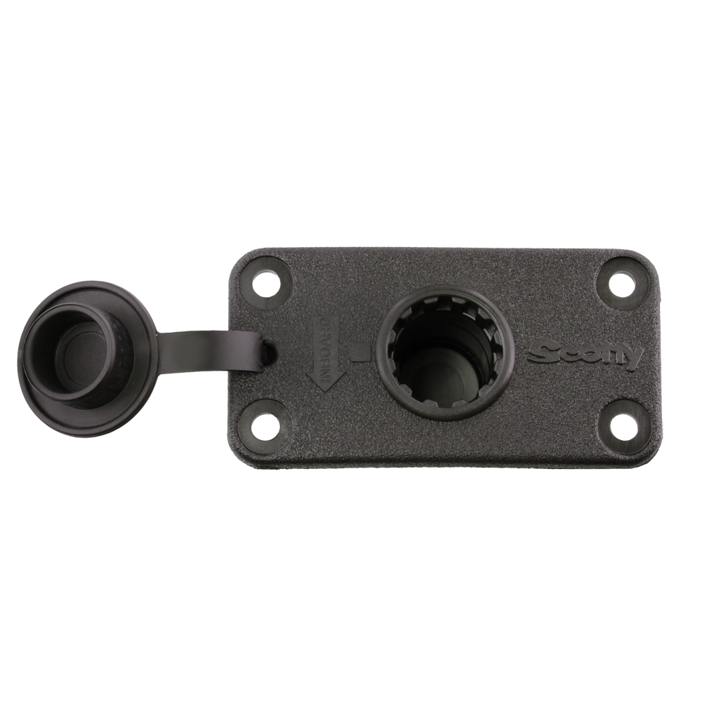 Wpuszczana podstawa montażowa z osłoną przeciwdeszczową Scotty 244 - obrazek 2