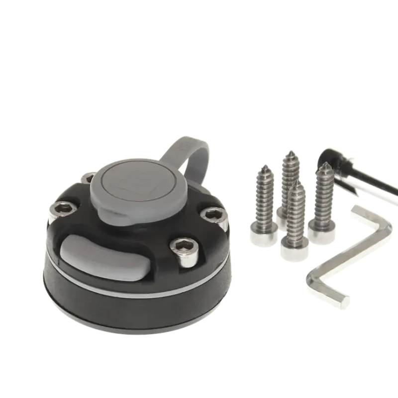 System montażowy BORIKA FASTen FMb czarny do mocowania akcesoriów do twardych powierzchni