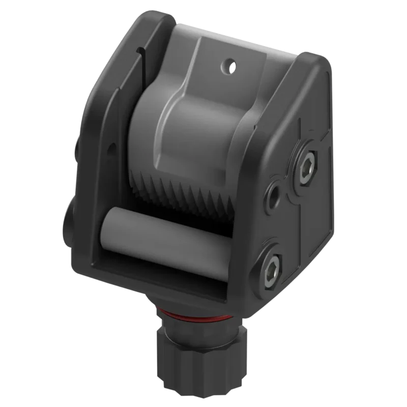 Uchwyt kotwiczny BORIKA FASTen Al002 czarno-szary z zatyczką