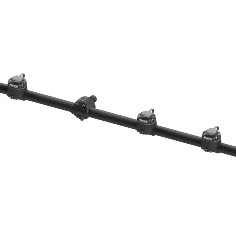 BORIKA FASTen BBr900 - Reling do łodzi typu Belly Boat czarny