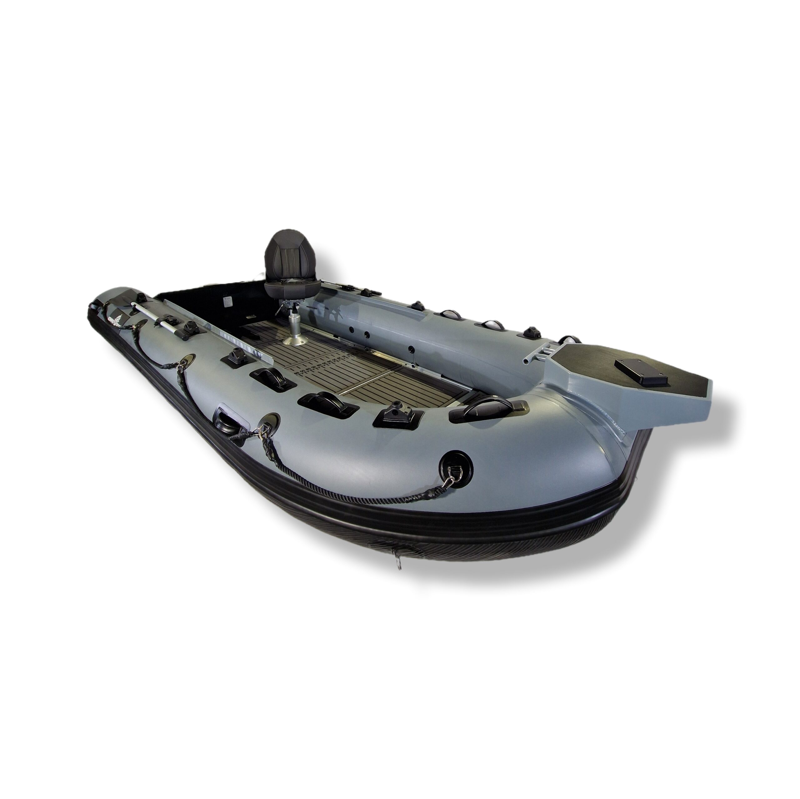 Pancerny ponton wędkarski