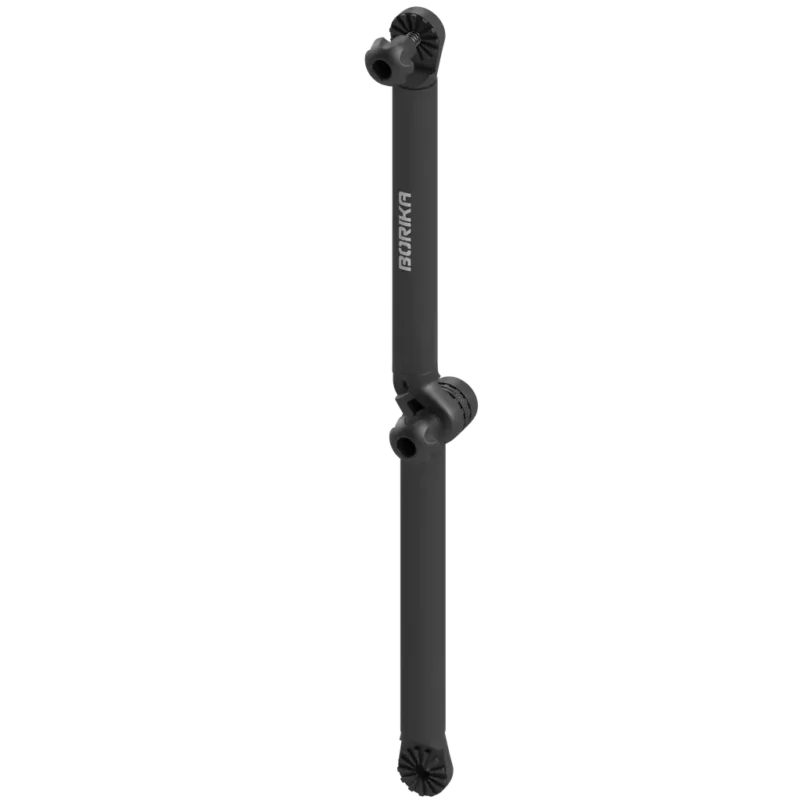 Przedłużka składana na akcesoria (L — 610 mm) z otworami 27,7° Ex610 BORIKA FASTen czarna