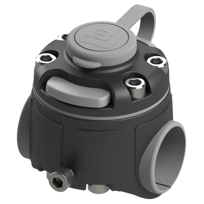 System montażowy BORIKA FASTen FMr132 czarny d 30/32