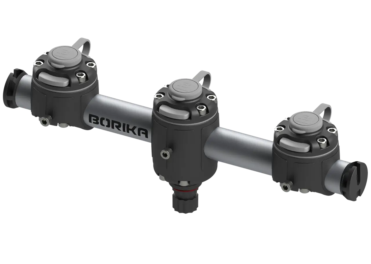 Reling Stojak BORIKA FASTen Gm350-3 czarny