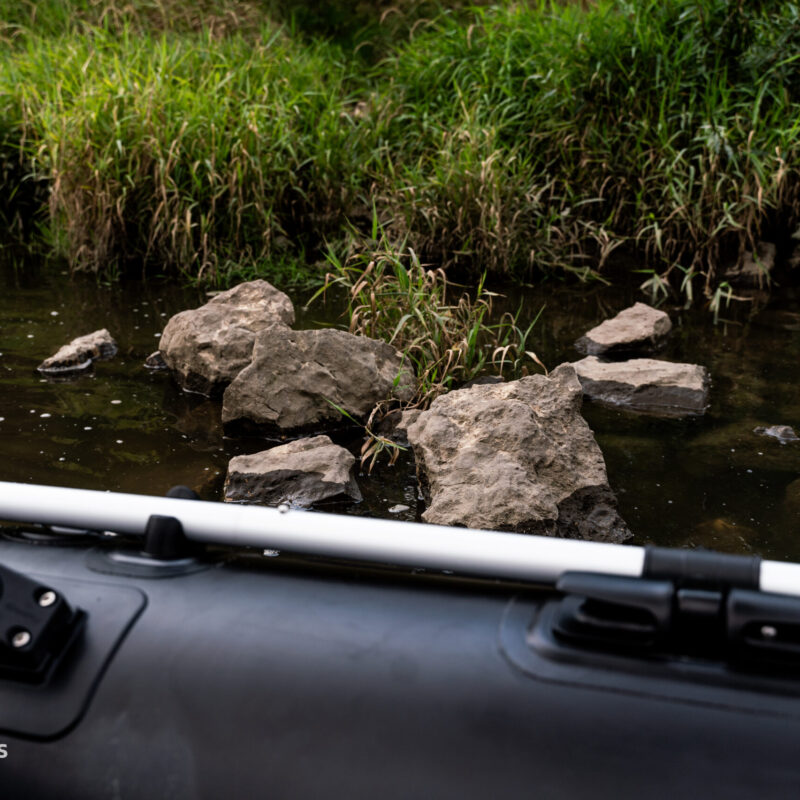 Wytrzymały ponton wędkarski