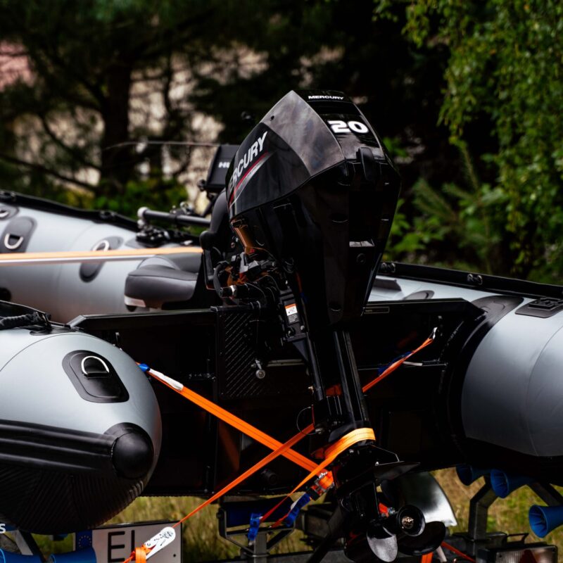 silnik mercury 20 na pontonie kompas boats hd 430 - jak poprawnie zainstalować ponton na przyczepie podłodziowej