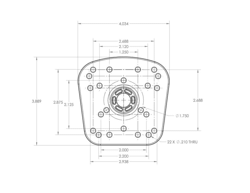 Uchwyt do echosondy Scotty 368 - obrazek 2