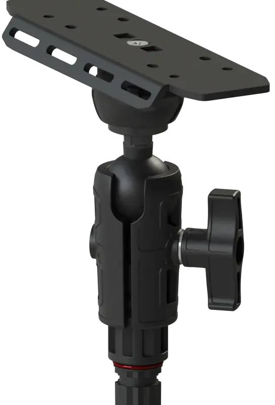 Uchwyt aluminiowy do echosondy BORIKA FASTen SLr220 z kulą 1,5″