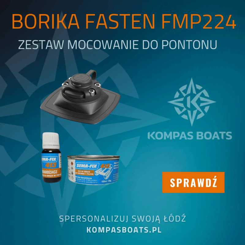 Zestaw System montażowy BORIKA FASTen FMp224 + klej do PVC