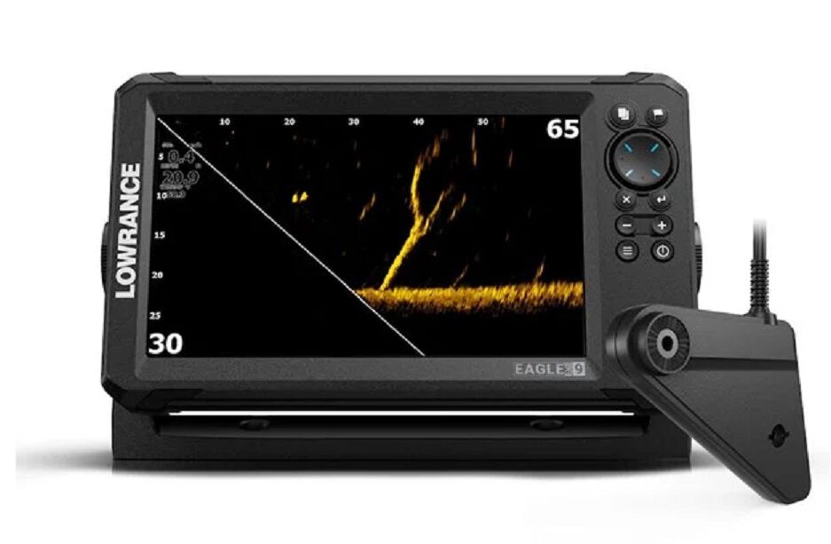 Zestaw: Echosonda Lowrance EAGLE EYE 9" + Przetwornik LIVE + Sztyca do przetwornika - obrazek 2