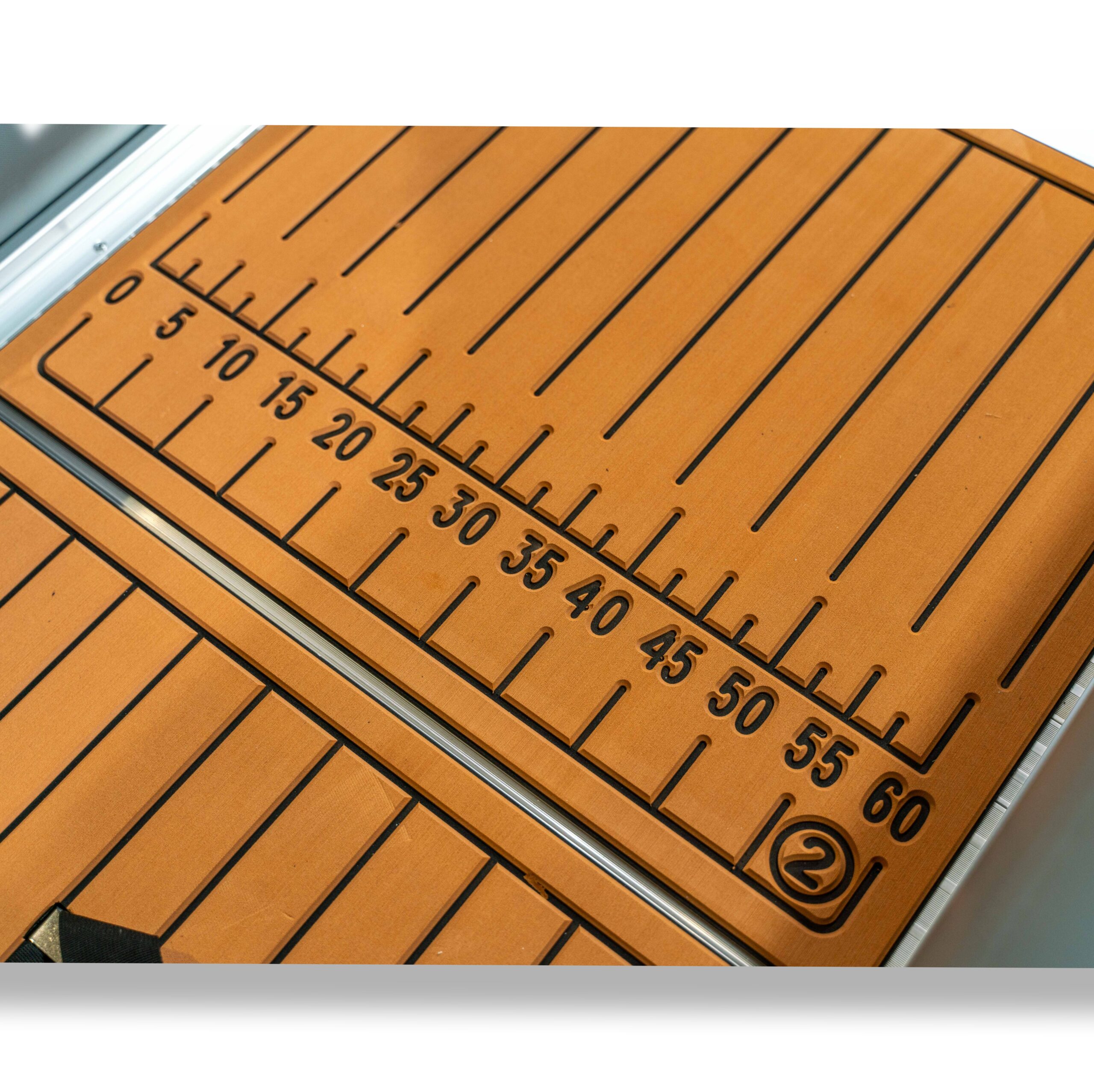 Aluminiowa podłoga do pontonu