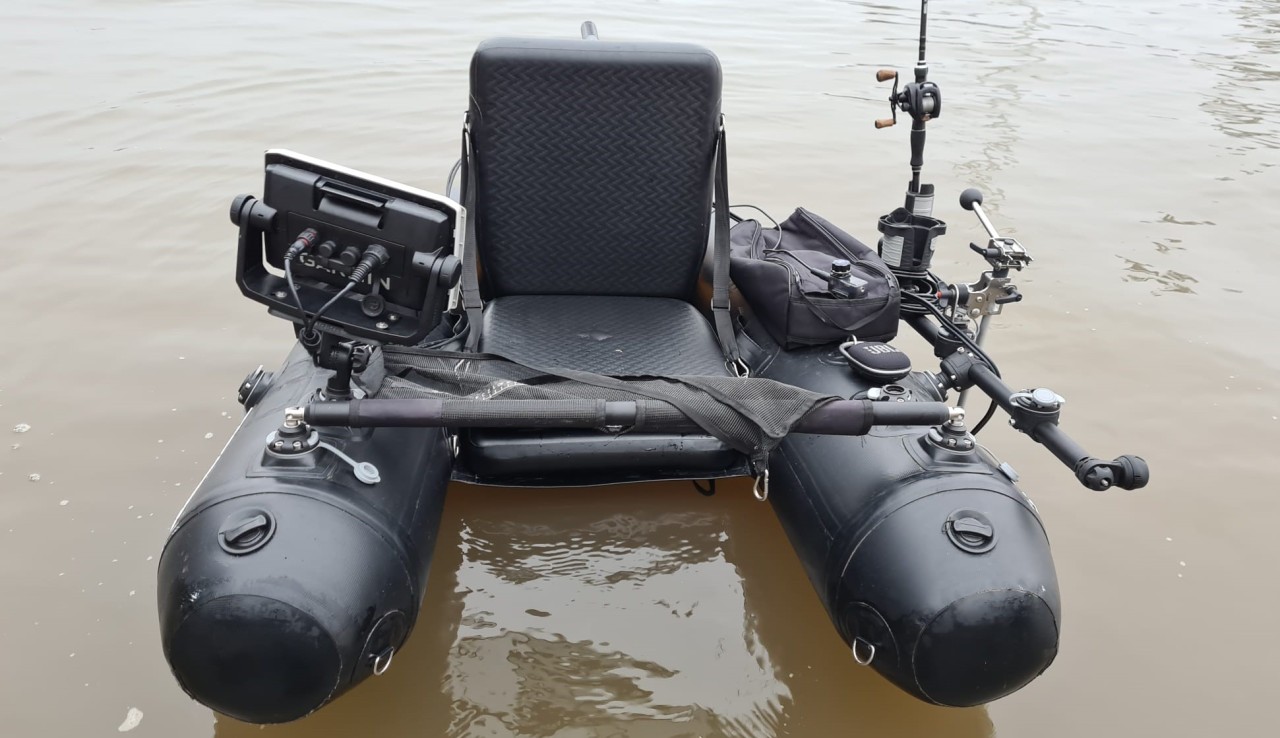 Lekka sztyca przetwornika dedykowana do kajaków i belly boats KED - obrazek 2