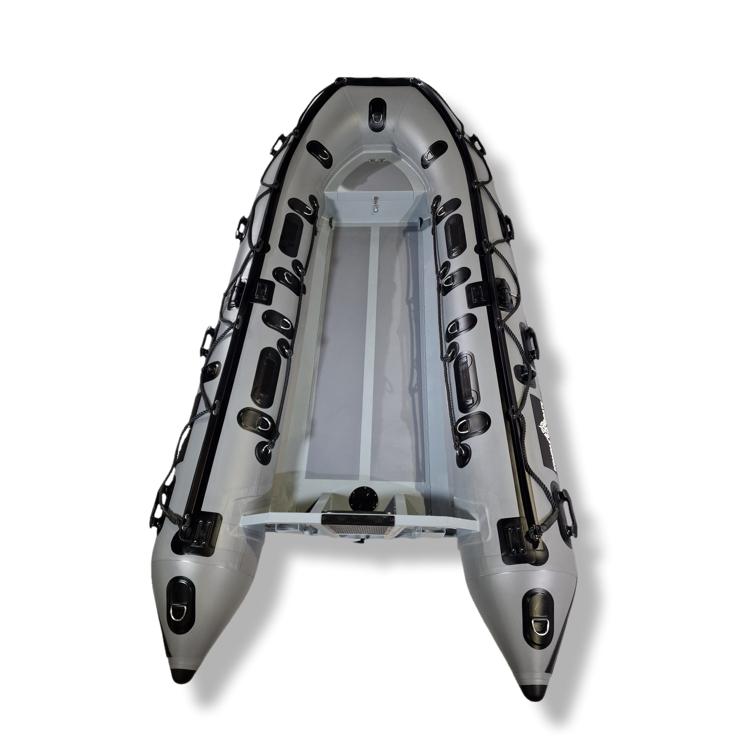 duża łodź typu RIB 390cm - łódź przystosowana do silnika elektrycznego