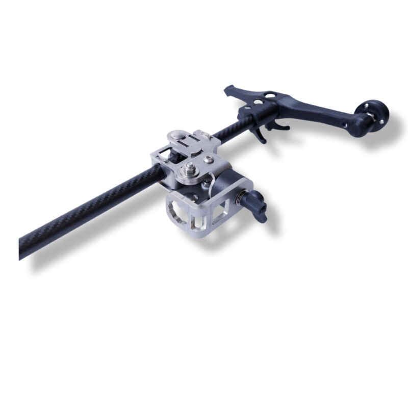 Lekka sztyca przetwornika dedykowana do kajaków i belly boats KED