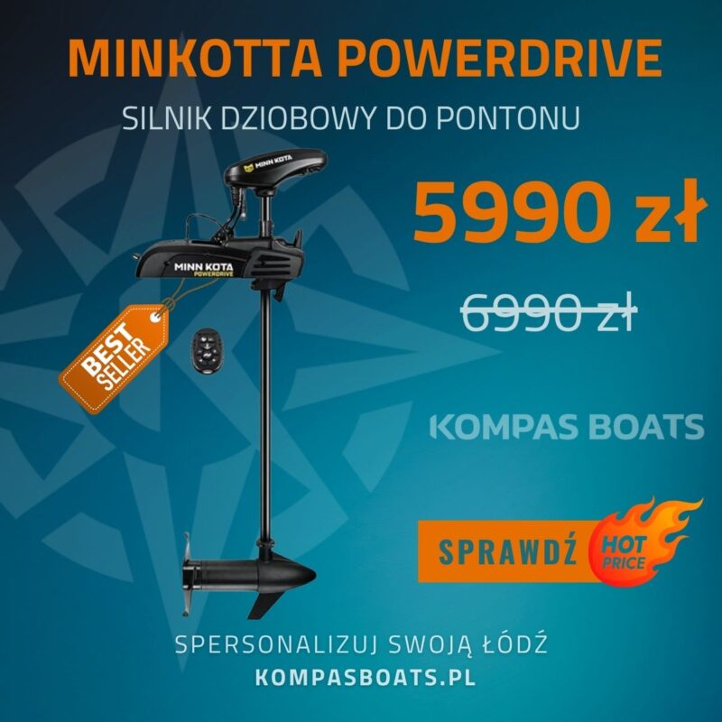 Silnik dziobowy - minn kota powerdrive