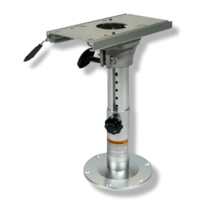 Wytrzymała podstawa fotela jachtowego z aluminium dostępna w Kompas Boats