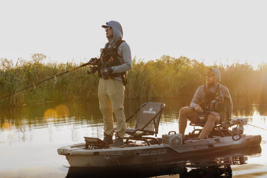 BONAFIDE XTR130 Kajak wędkarski 