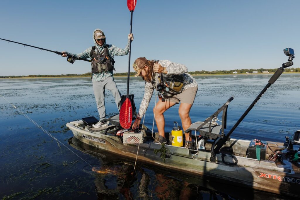 BONAFIDE XTR130 duży Kajak wędkarski 