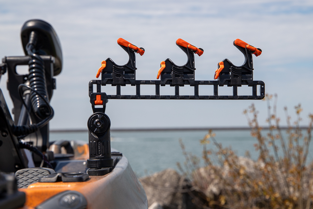 YakAttack SideStage Pro Rod Rack 12RHM-1007- Modułowy uchwyt na Wędki (6 klipsów) - obrazek 9