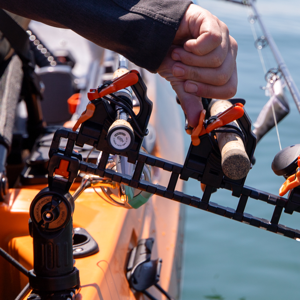 YakAttack SideStage Pro Rod Rack 12RHM-1007- Modułowy uchwyt na Wędki (6 klipsów) - obrazek 15