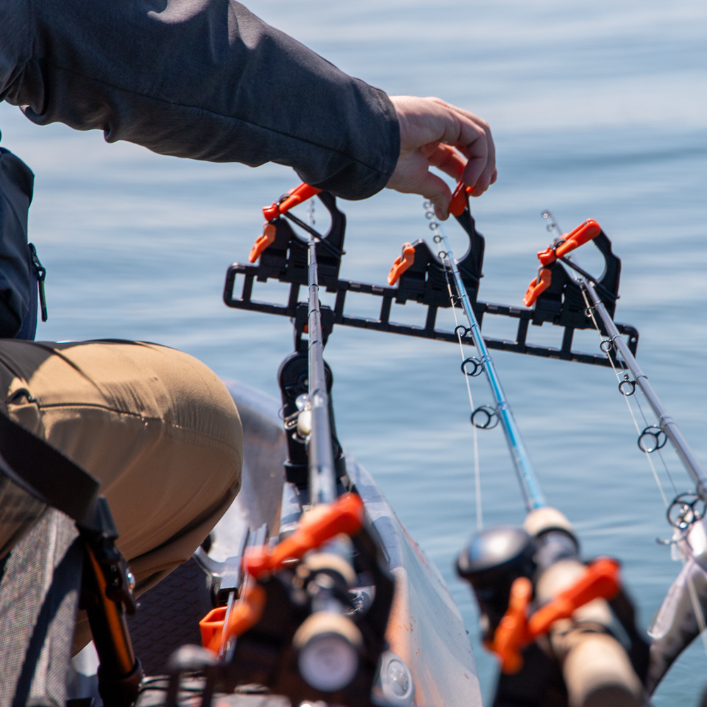 YakAttack SideStage Pro Rod Rack 12RHM-1007- Modułowy uchwyt na Wędki (6 klipsów) - obrazek 16