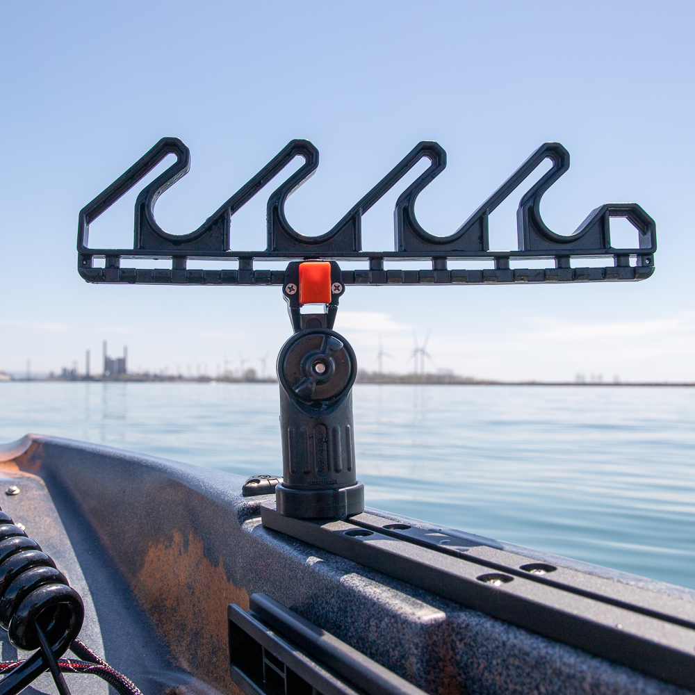 YakAttack 12RHM-1008 CenterStage Rod Stager – Kompaktowy Uchwyt Wędek 1szt. - obrazek 6