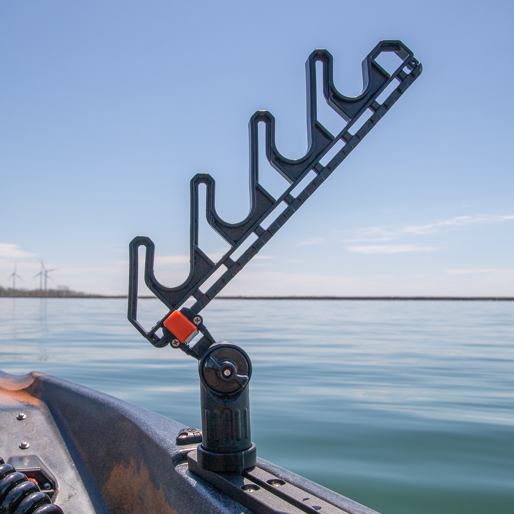 YakAttack 12RHM-1008 CenterStage Rod Stager – Kompaktowy Uchwyt Wędek 1szt. - obrazek 7