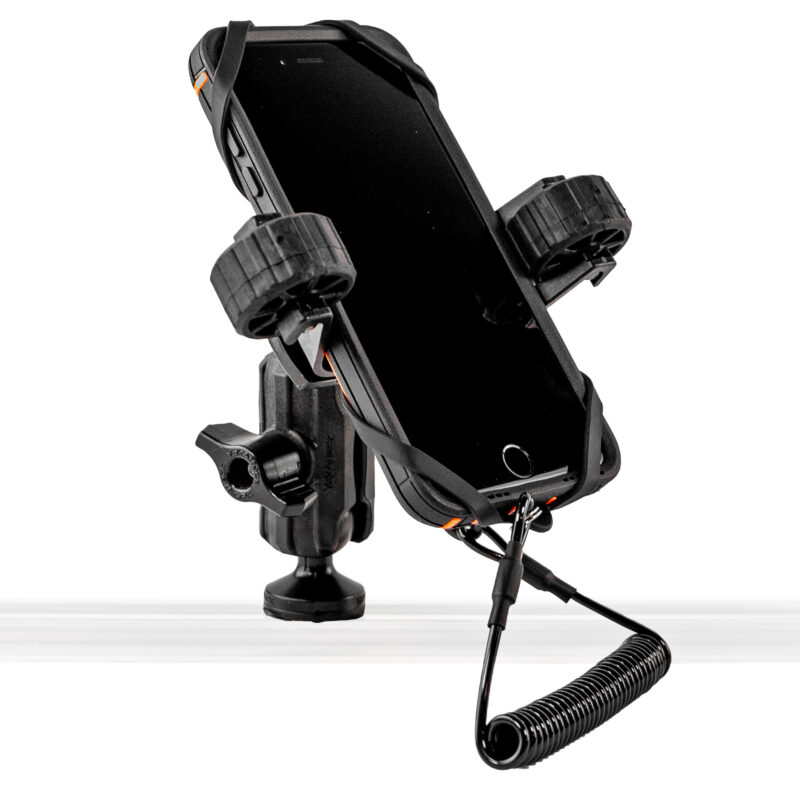 YakAttack RotoGrip Phone Holder - Uchwyt na Telefon z Głowicą 1" Screwball