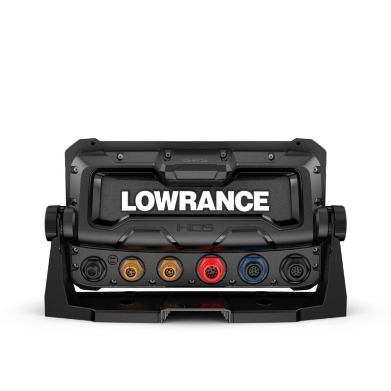 Tył echosondy Lowrance HDS-9 PRO widoczne złącza Ethernet NMEA i zasilania