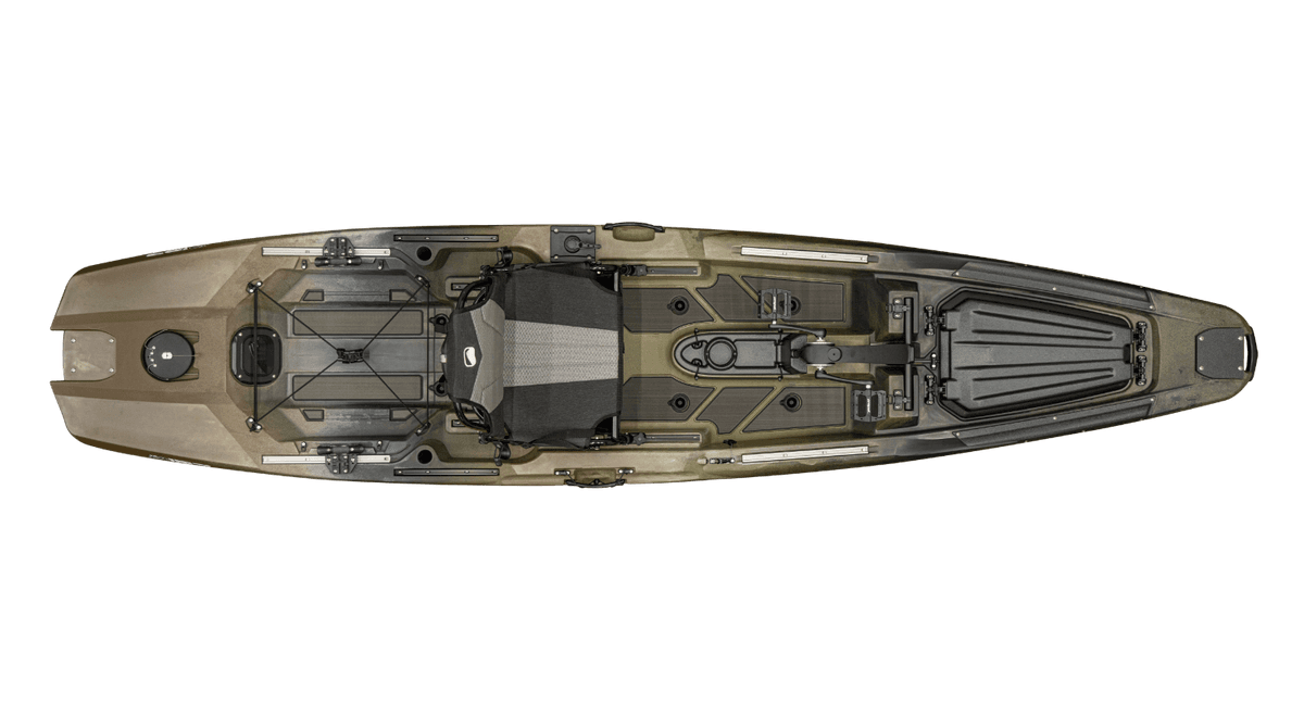 Kajak Wędkarski Bonafide P127 (propel) z napędem nożnym - obrazek 3