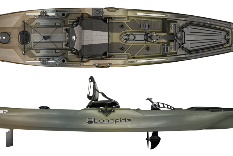 Kajak Wędkarski Bonafide P127 – Pedal 