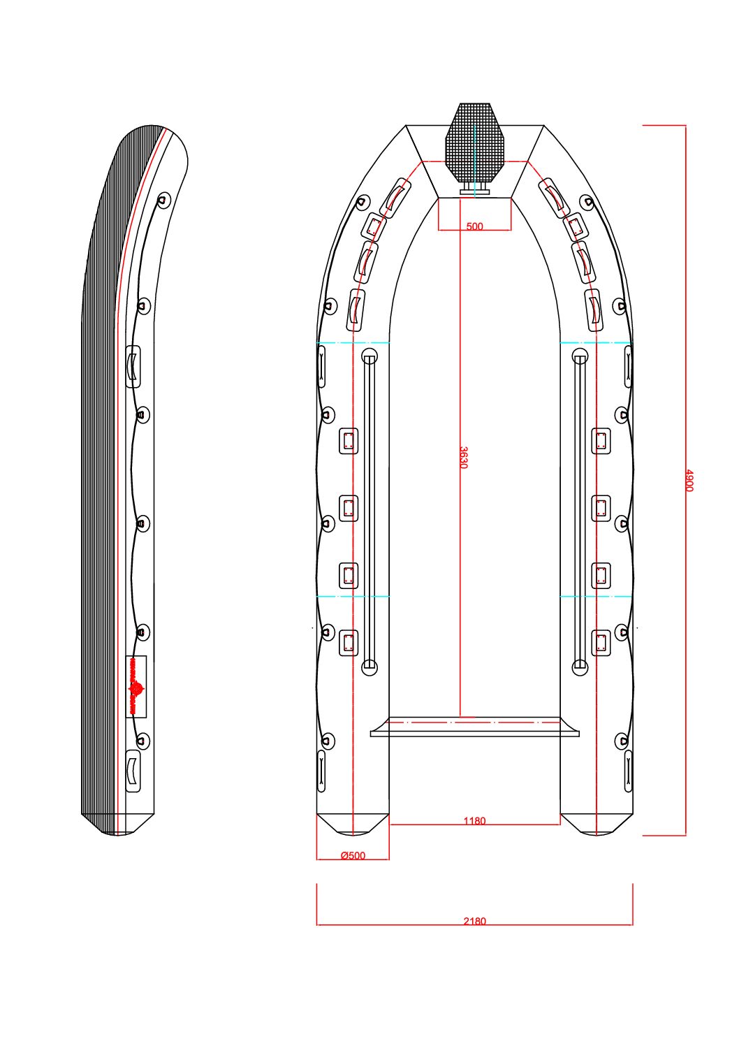 Ponton Wędkarski KB F 490 – Pancerna Wytrzymałość i Niespotykana Przestrzeń Podłoga ALU
