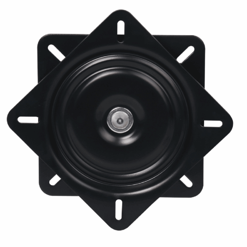 Czarna obrotnica fotela Springfield Marine o wymiarach 17,8 cm x 17,8 cm