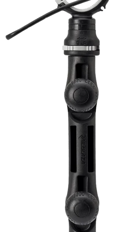 Przedłużony wspornik kolumny silnika dziobowego RAILBLAZA Trolling Motor Support XL z paskiem zabezpieczającym - oferta Kompas Boats.