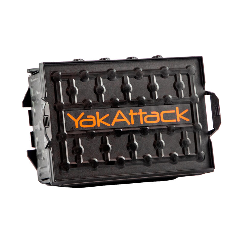 Dodatkowe pudełko modułowe YakAttack TracPak Stackable Storage Box SSO-1003-W do rozbudowy systemu na kajaku - sklep Kompas Boats.
