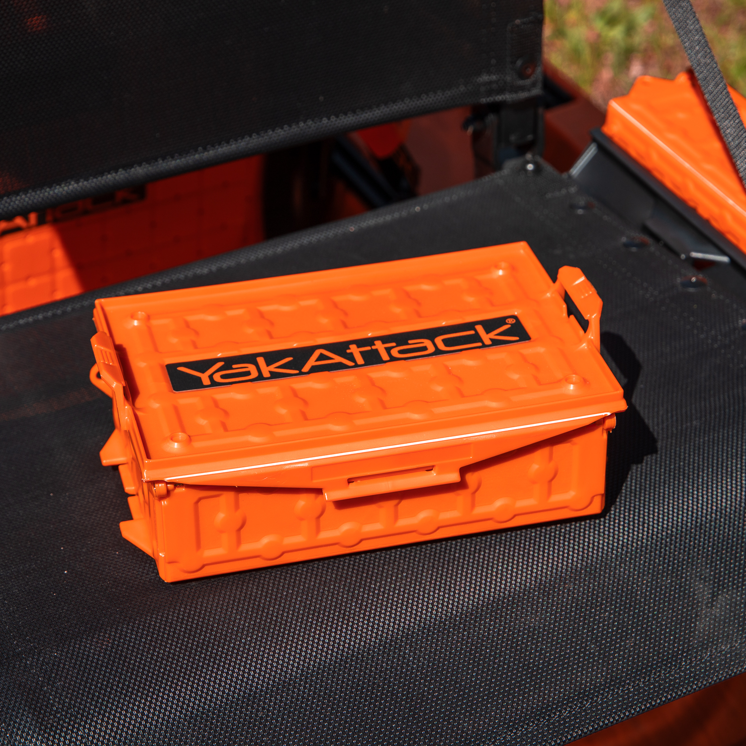 Dodatkowe Pudełko YakAttack TracPak Stackable Storage Box (Orange) - obrazek 4