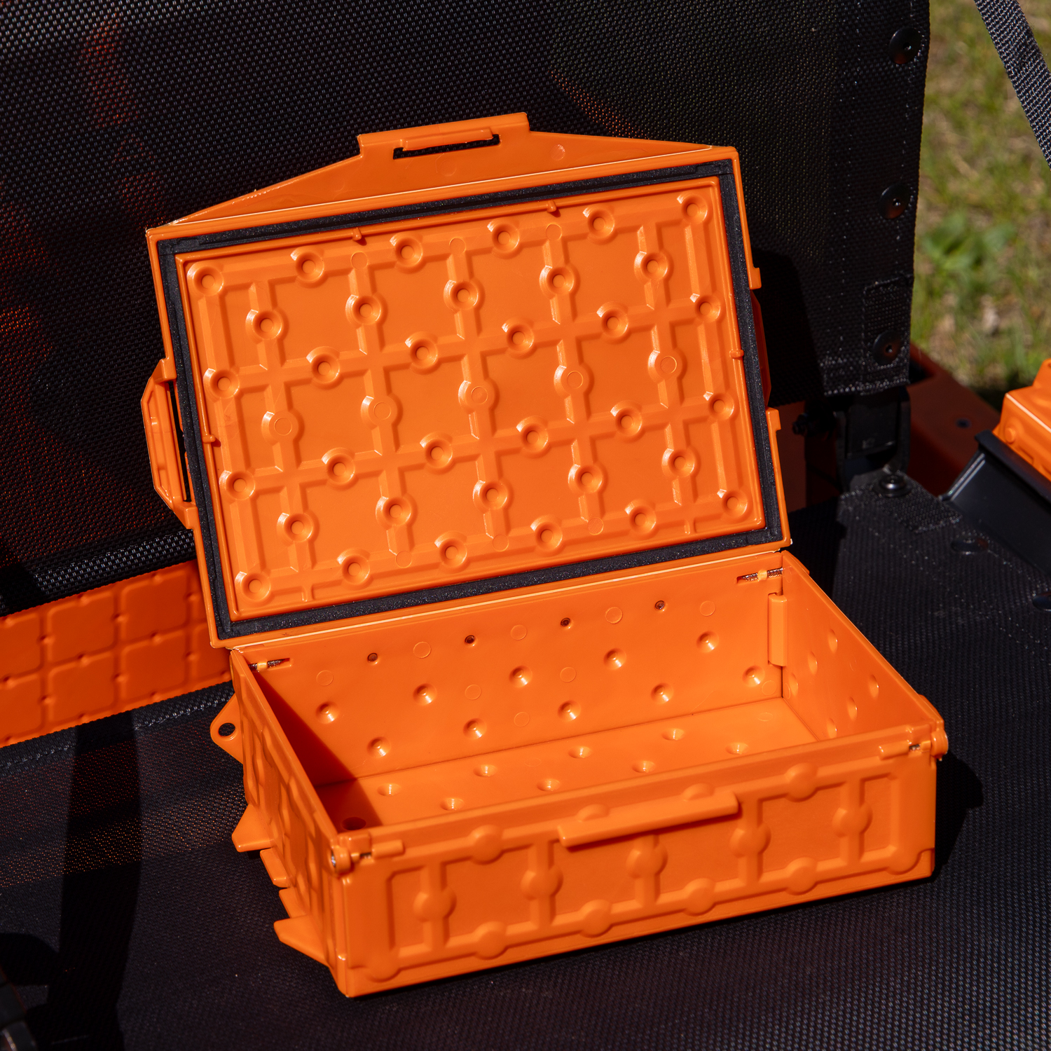 Dodatkowe Pudełko YakAttack TracPak Stackable Storage Box (Orange) - obrazek 5