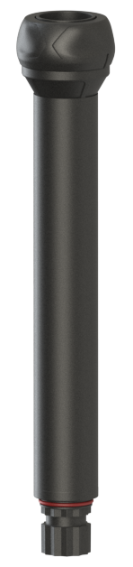 Kompaktowa czarna baza montażowa BORIKA FASTen FAe220 z aluminiową przedłużką 220 mm